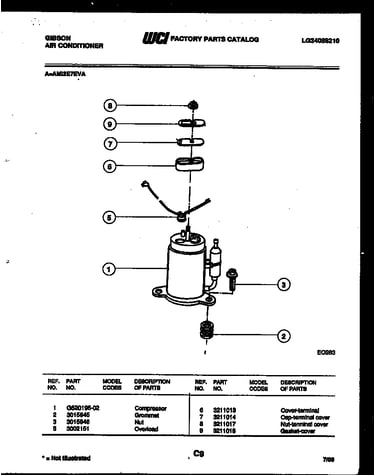 Compressor parts