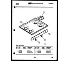 Gibson CGC4C4WSTE cooktop parts diagram