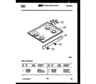 Gibson CGC2M5WSTB cooktop parts diagram