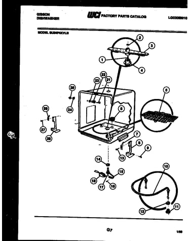 Inner tub parts
