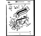 Gibson FH18M4WVFA chest freezer parts diagram