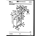Gibson RD19F3WU3A cabinet parts diagram