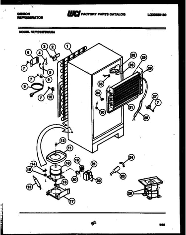 System and automatic defrost parts