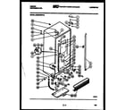 Gibson RS22F8WV1A cabinet parts diagram