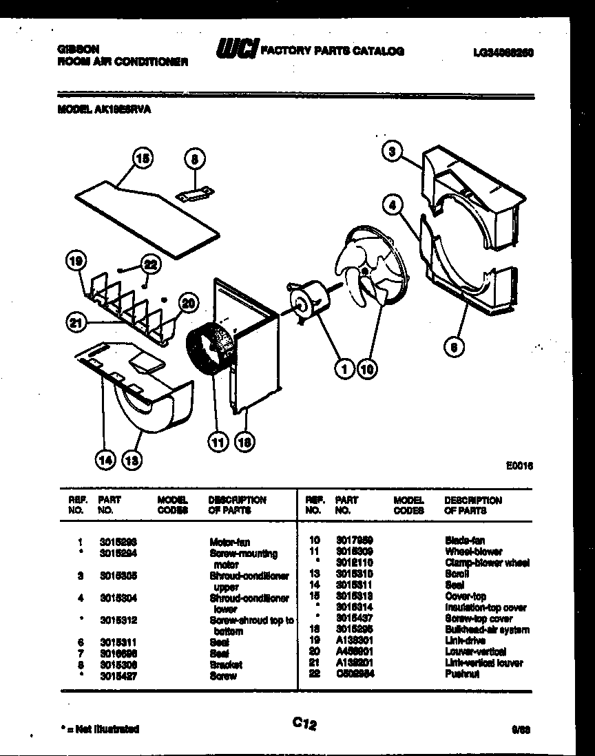 Air handling parts