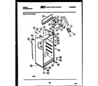 Gibson RD17F3WU3A cabinet parts diagram