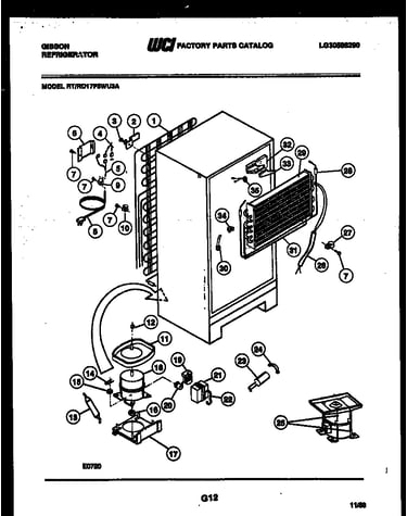 System and automatic defrost parts
