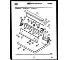 Gibson DG27A7WVFA console and control parts diagram