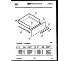 Gibson CEA3M2WSTC drawer parts diagram
