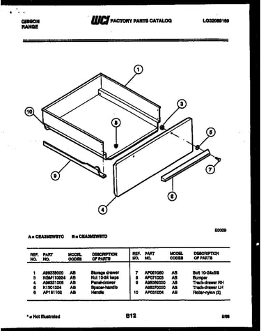 Drawer parts
