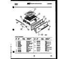 Gibson CGC4M4WSTE broiler drawer parts diagram
