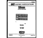Gibson AM11C4EWB cover page diagram