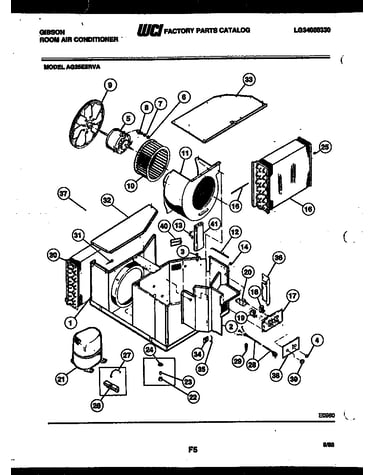 Electrical and air handling parts