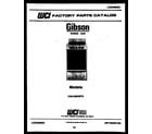 Gibson CGA1M2WSTC cover page diagram