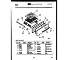 Gibson CGA1M2WSTC broiler drawer parts diagram