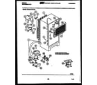 Gibson RD17F7WV3A system and automatic defrost parts diagram