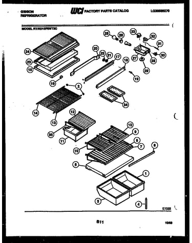 Shelves and supports