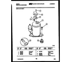 Gibson AM11C4EWA compressor parts diagram