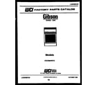 Gibson CGC3M2WSTD cover page diagram