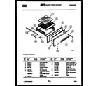 Gibson CGC3M2WSTD broiler drawer parts diagram