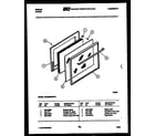 Gibson CGC3M2WSTD door parts diagram