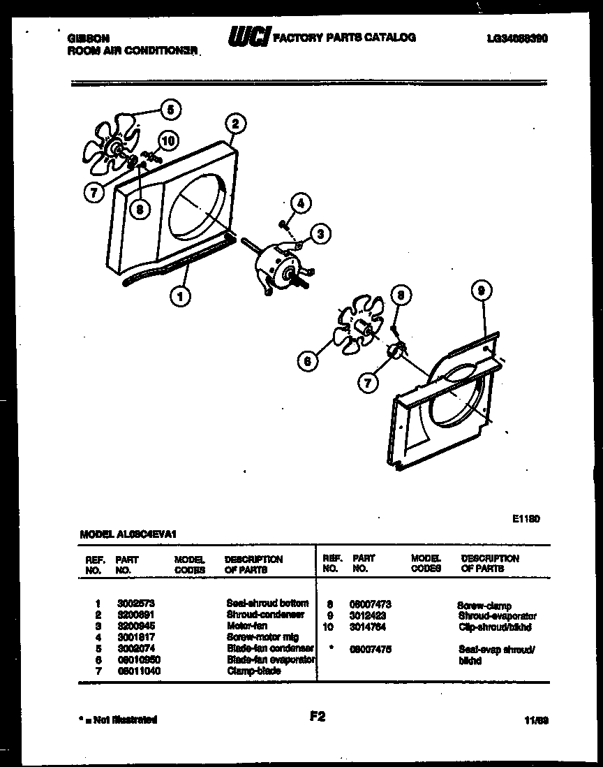 Air handling parts
