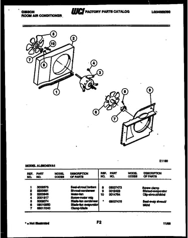 Air handling parts