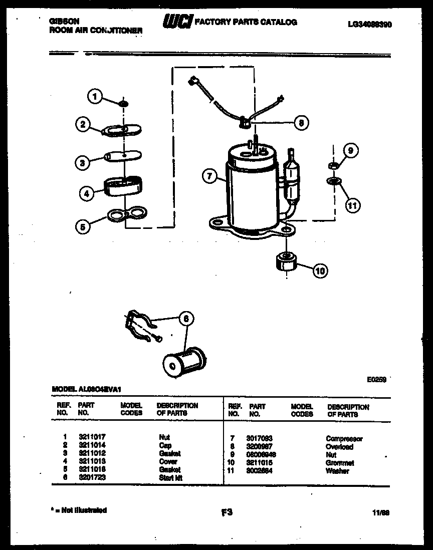 COMPRESSOR PARTS