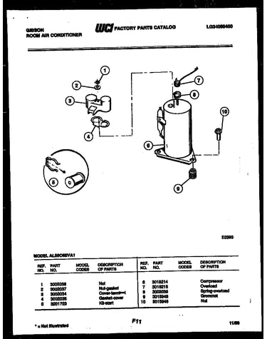 Compressor parts