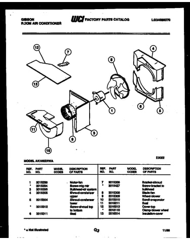 Air handling parts