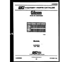 Gibson AL07A6EVA1 cover page diagram