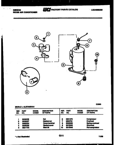 Compressor parts