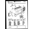 Gibson AL07A6EVA1 cabinet and installation parts diagram