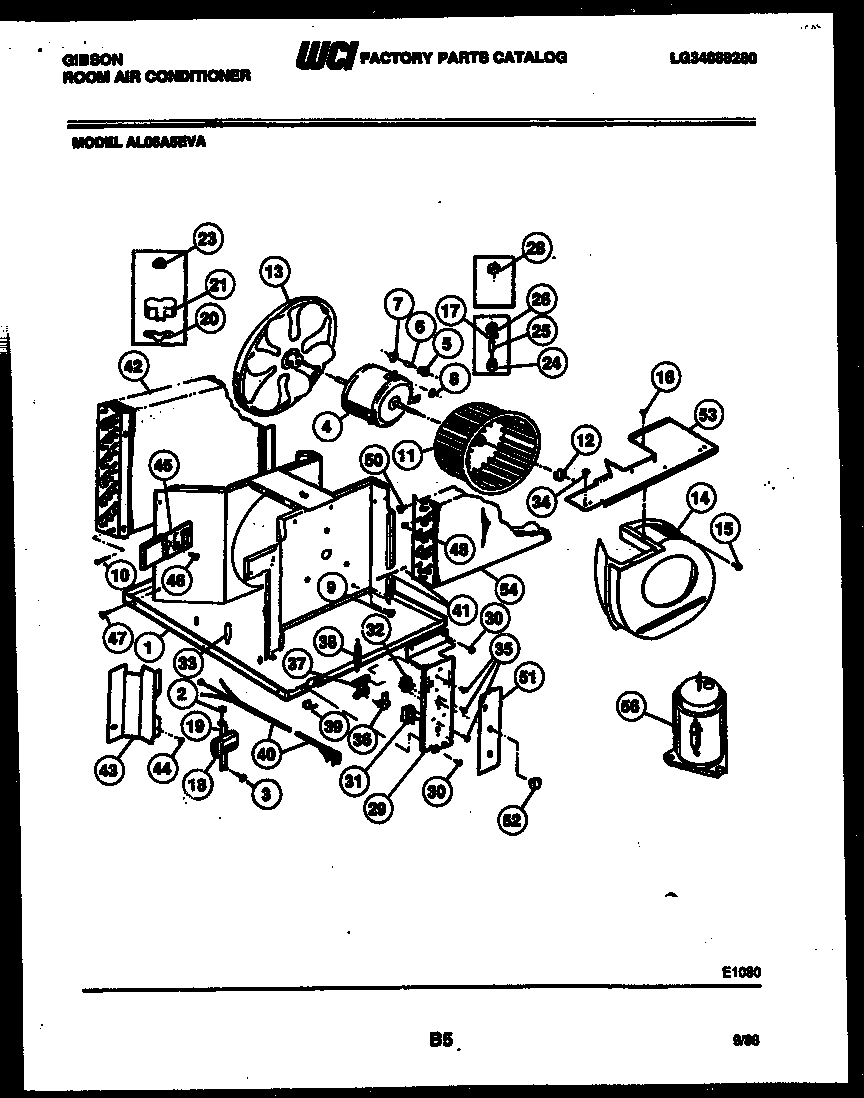 Electrical and air handling parts