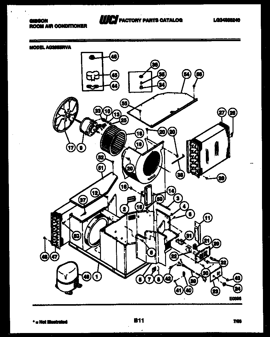 Electrical and air handling parts