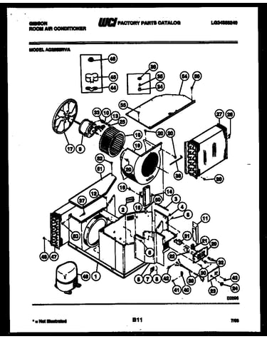 Electrical and air handling parts