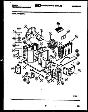 Electrical and air handling parts