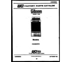 Gibson CGA3M2WSTD cover page diagram