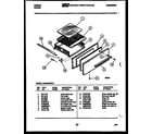 Gibson CGA3M2WSTD broiler drawer parts diagram
