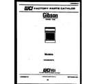 Gibson CGC2M4WSTB cover page diagram