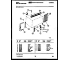 Gibson AM12C5EWA cabinet and installation parts diagram