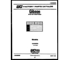 Gibson AL06A5EWA cover page diagram