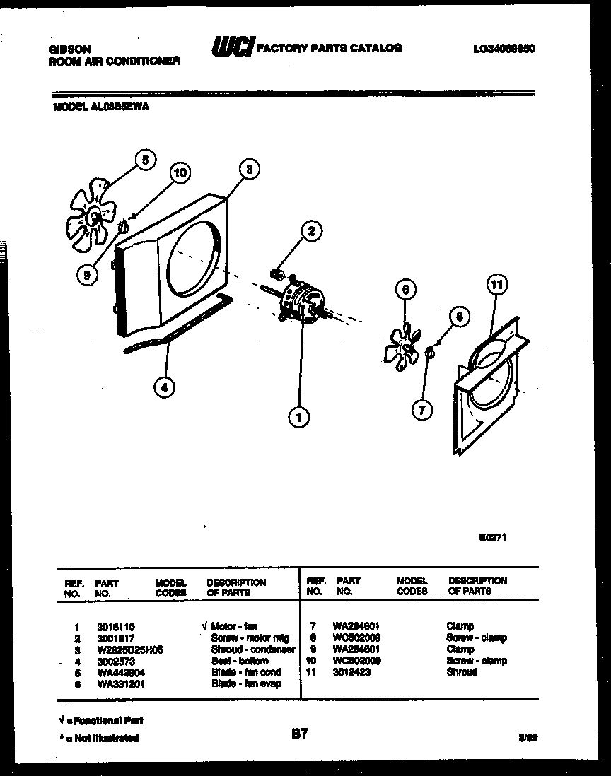 Air handling parts