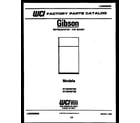 Gibson RT19F3WT3E cover page diagram