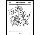 Gibson WS27M6WVMA door, console and control parts diagram