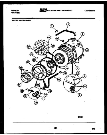 Tub and components