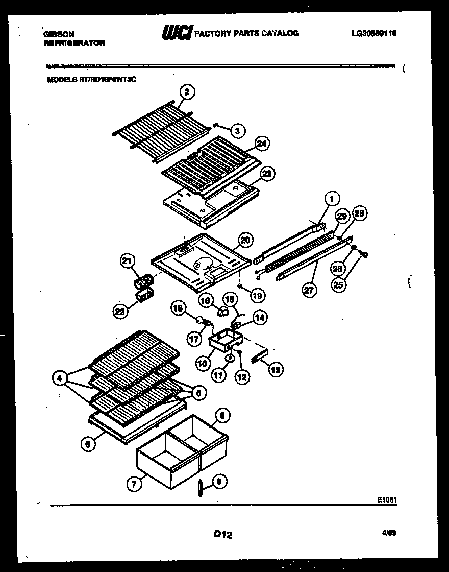 Shelves and supports