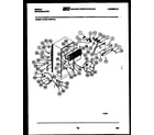 Gibson RD11F2WVJA system and automatic defrost parts diagram