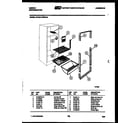 Gibson RT11F2WVJA shelves and supports diagram