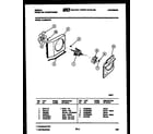 Gibson AL08B4EVB air handling parts diagram